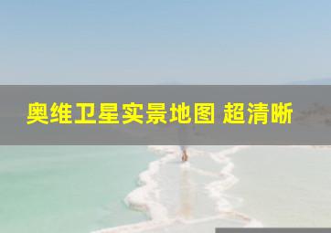 奥维卫星实景地图 超清晰